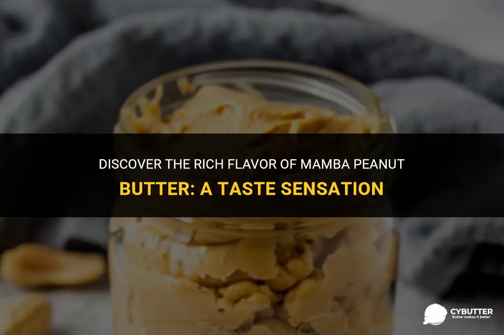what is mamba peanut butter