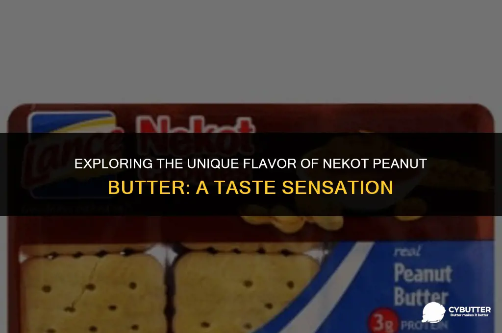 what is nekot peanut butter