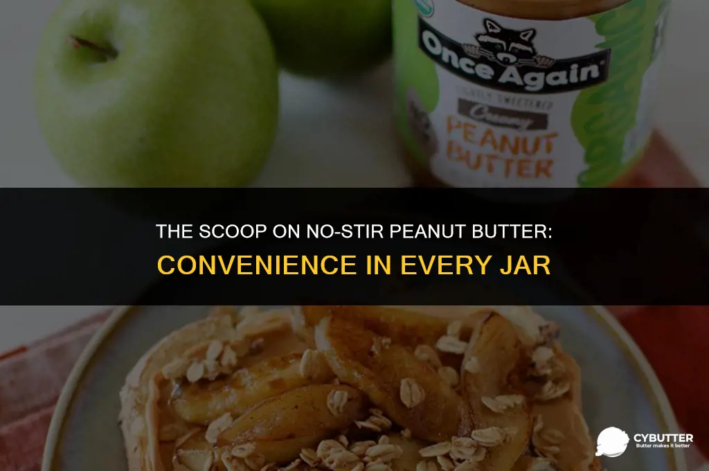 what is no stir peanut butter