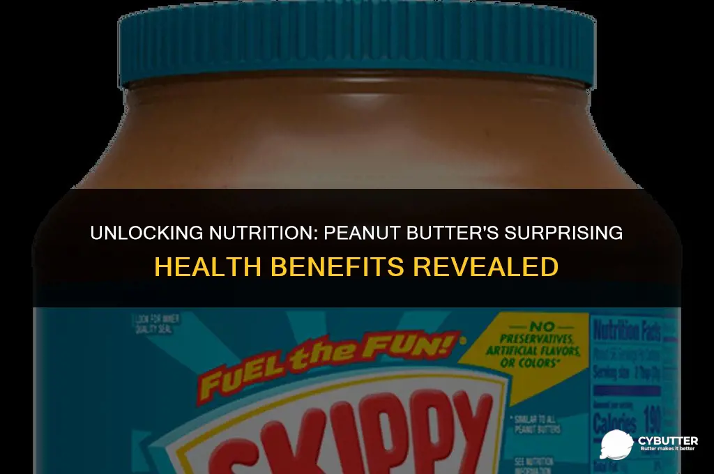 what is peanut butter a good source of