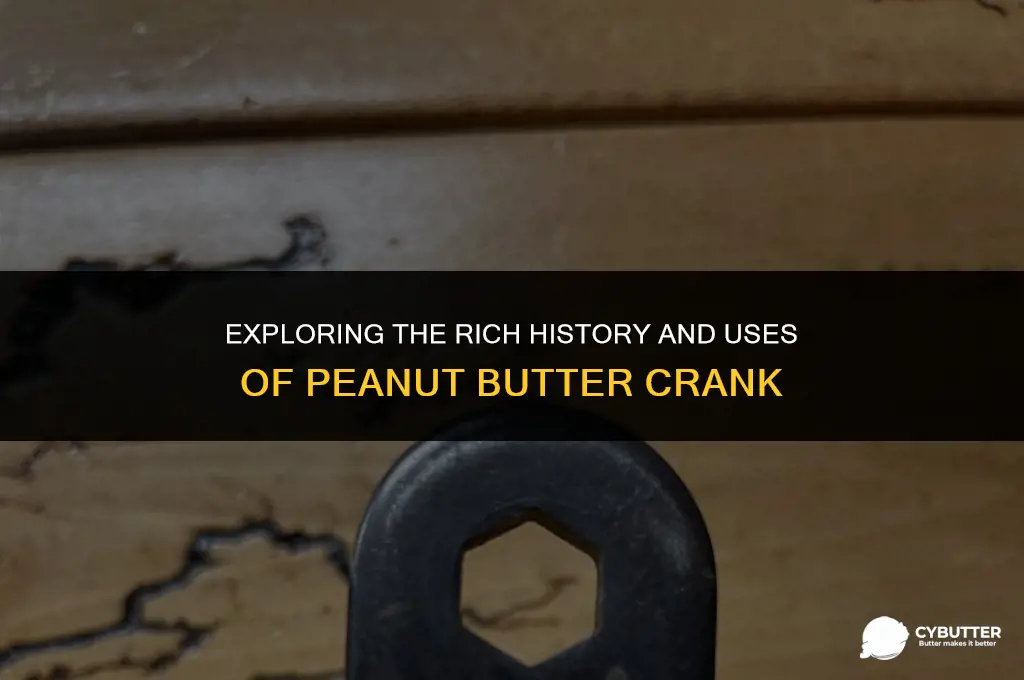 what is peanut butter crank