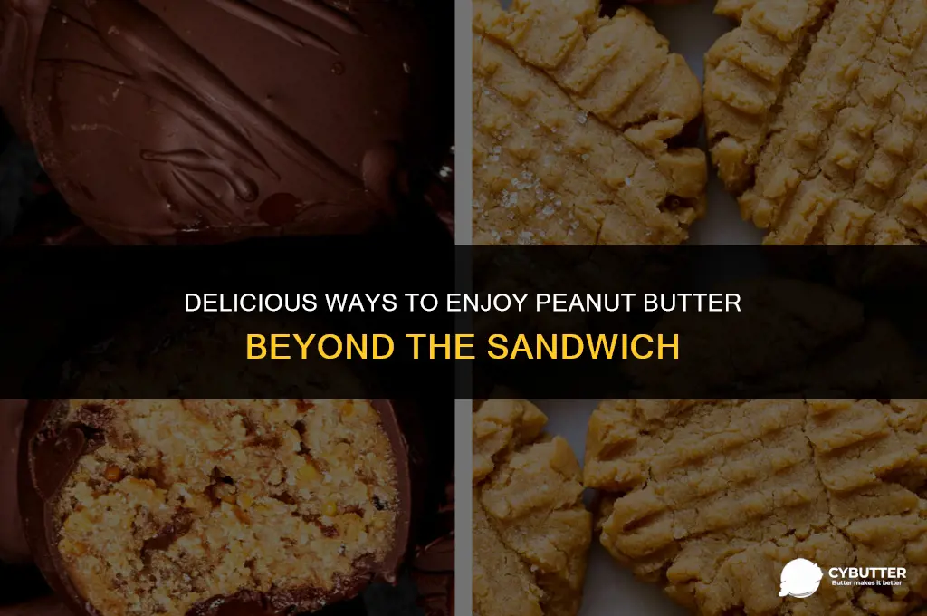 what is peanut butter good on