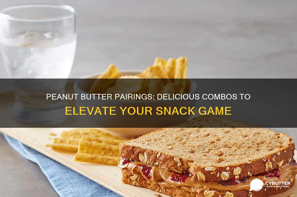 what is peanut butter good with