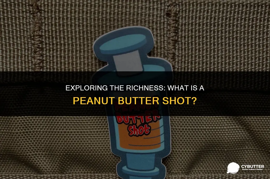 what is peanut butter shot
