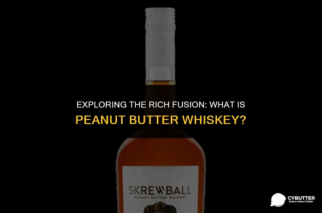 what is peanut butter whiskey