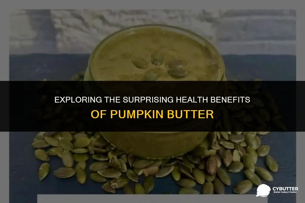what is pumpkin butter good for