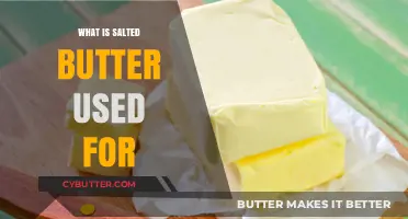 Unveiling the Culinary Magic: Salted Butter's Versatile Uses