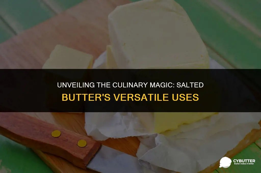 what is salted butter used for
