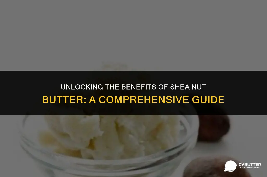what is shea nut butter good for