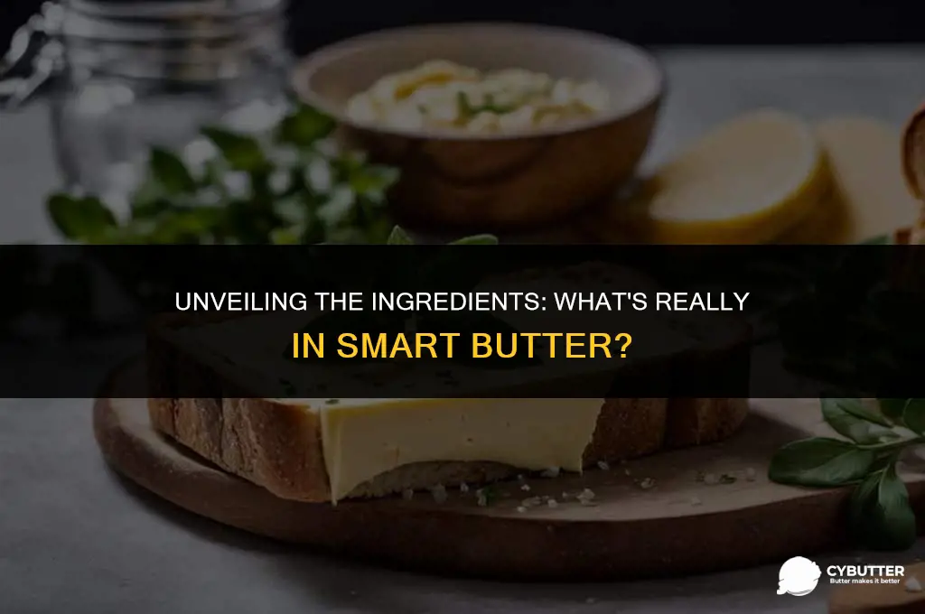 what is smart butter made of