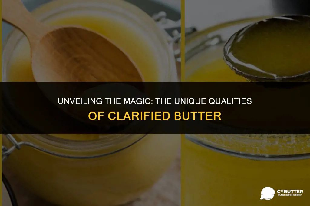 what is special about clarified butter