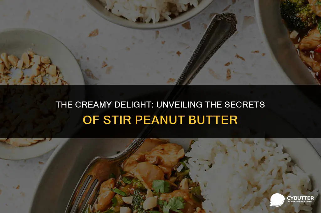 what is stir peanut butter