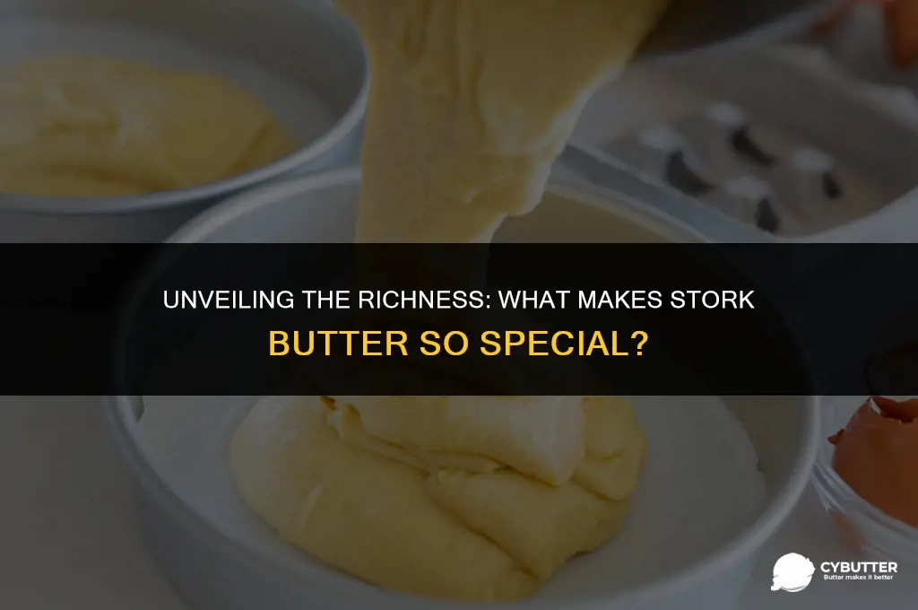 what is stork butter made of
