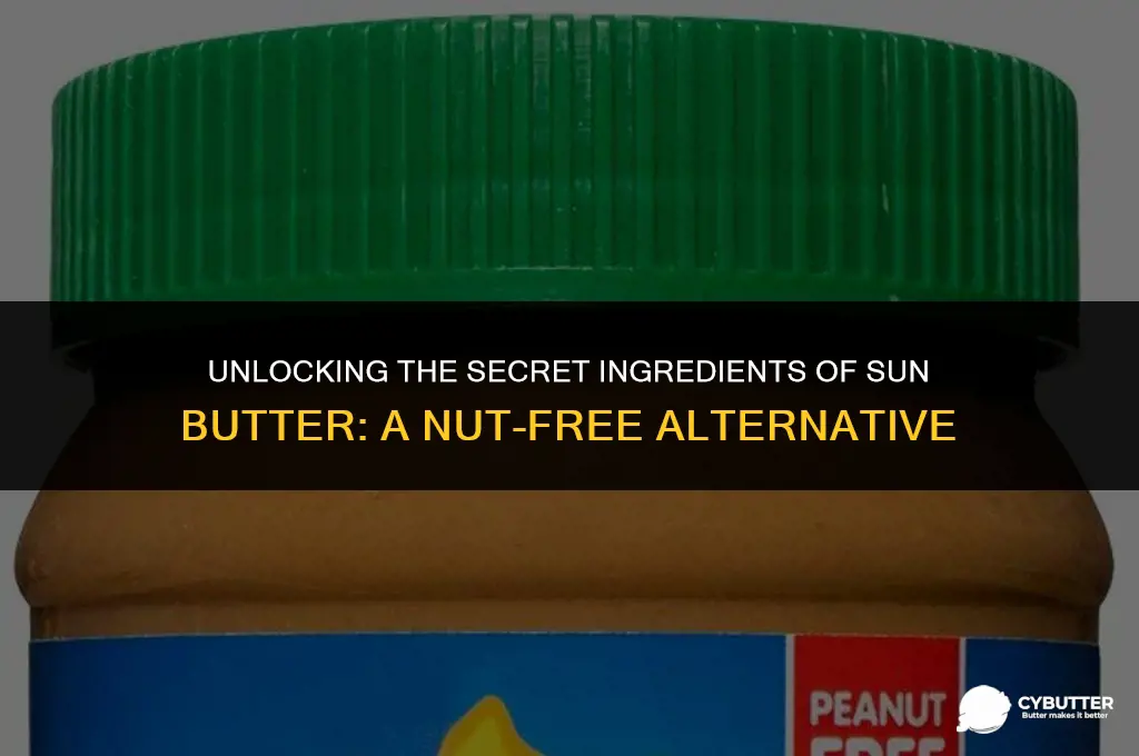 what is sun butter made of