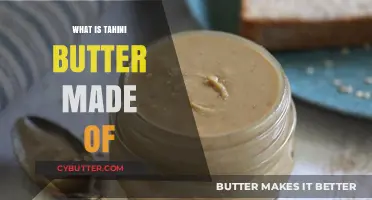 The Nutty Nectar: Unveiling the Ingredients of Tahini Butter