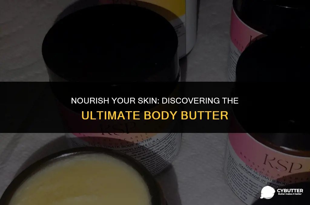 what is the best body butter