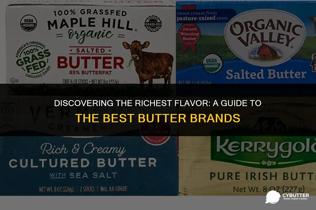 what is the best brand of butter