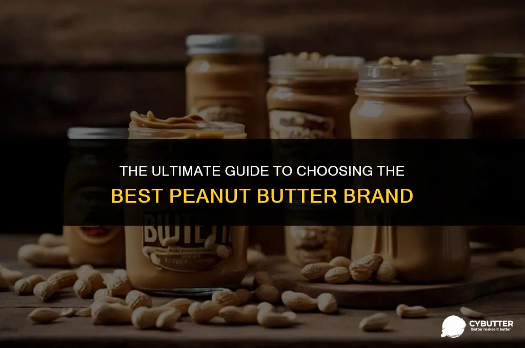 what is the best brand of peanut butter