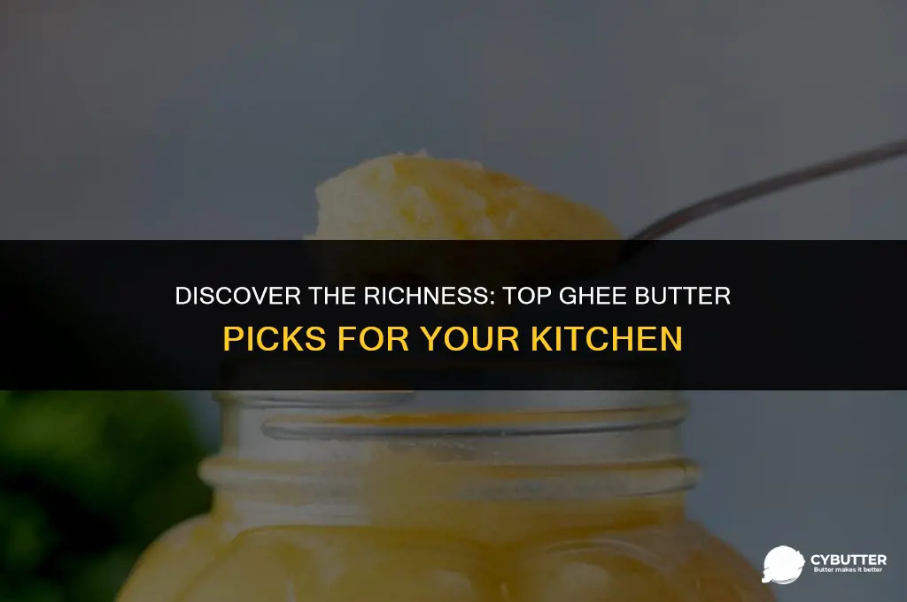 what is the best ghee butter to buy