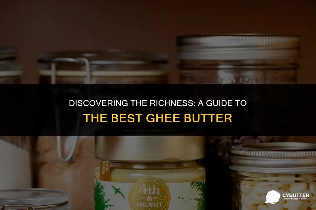 what is the best ghee butter