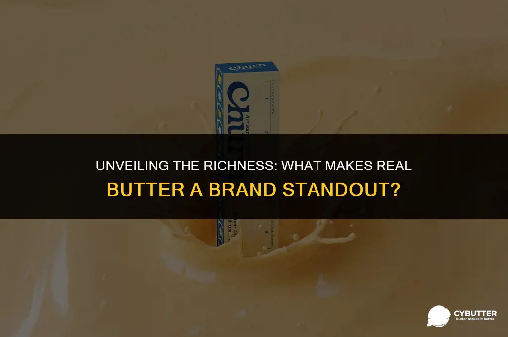 what is the brand real butter