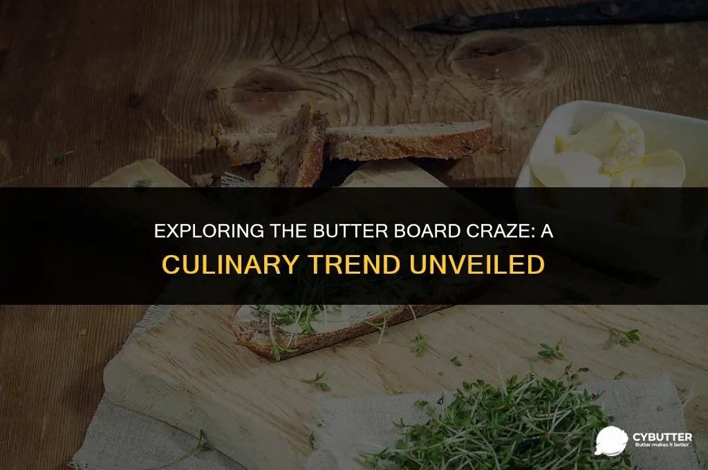 what is the butter board trend