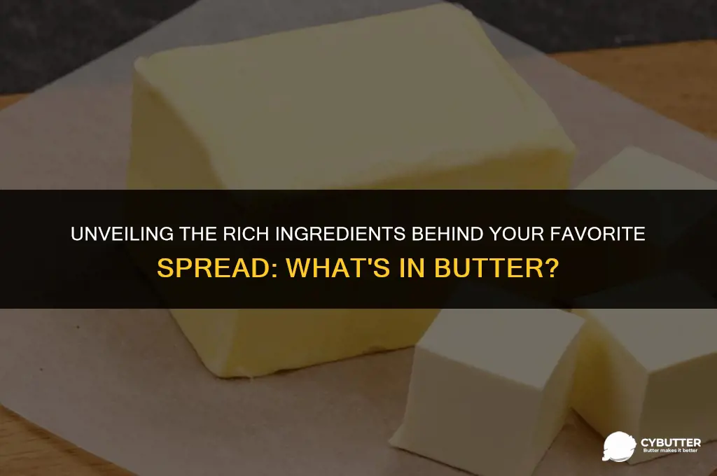 what is the butter made of