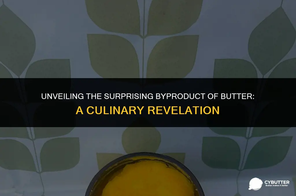 what is the byproduct of butter