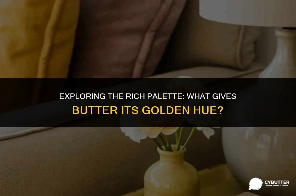what is the color of butter