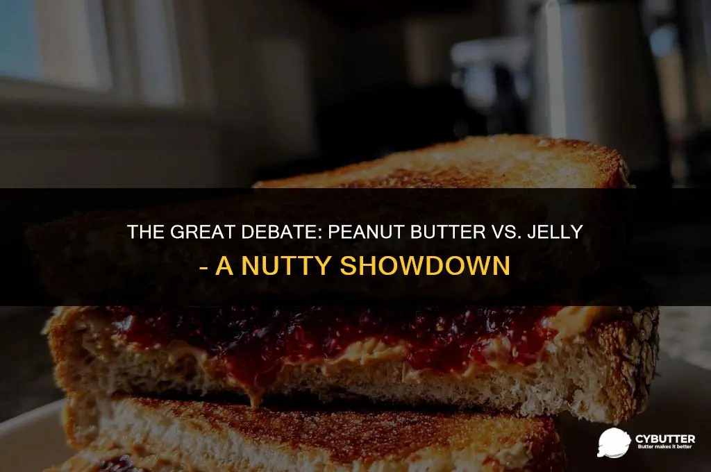 what is the difference between peanut butter and jelly
