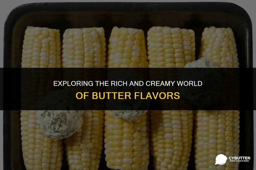 what is the flavor of butter