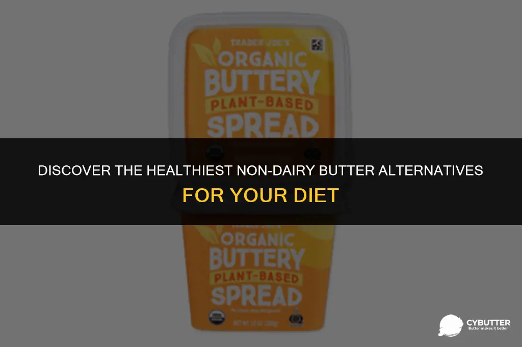 what is the healthiest non dairy butter