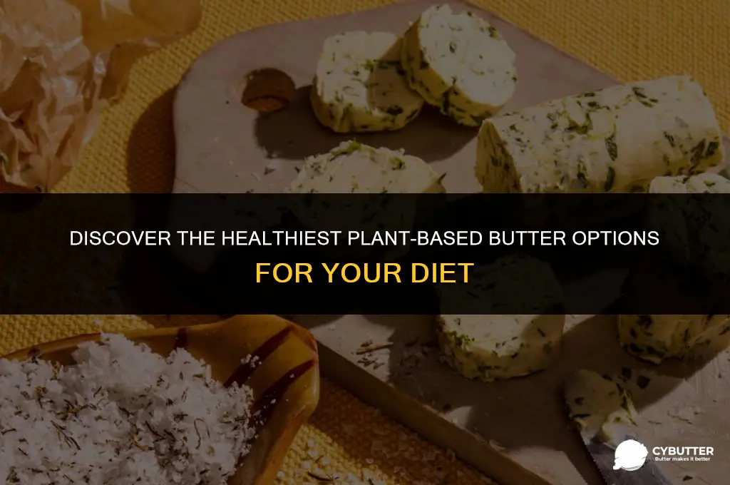 what is the healthiest plant based butter