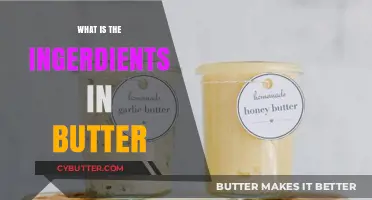 Unveiling the Simple Yet Rich Ingredients in Butter