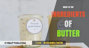 Unveiling the Simple Yet Rich Ingredients of Butter