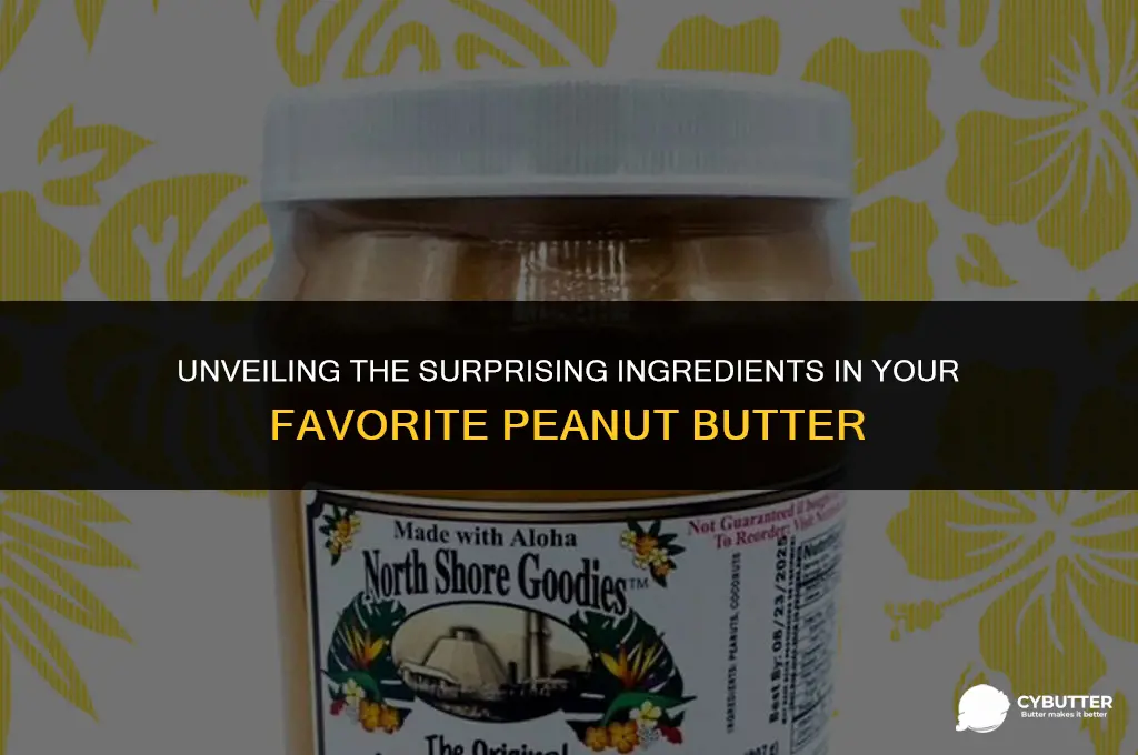 what is the ingredients of peanut butter