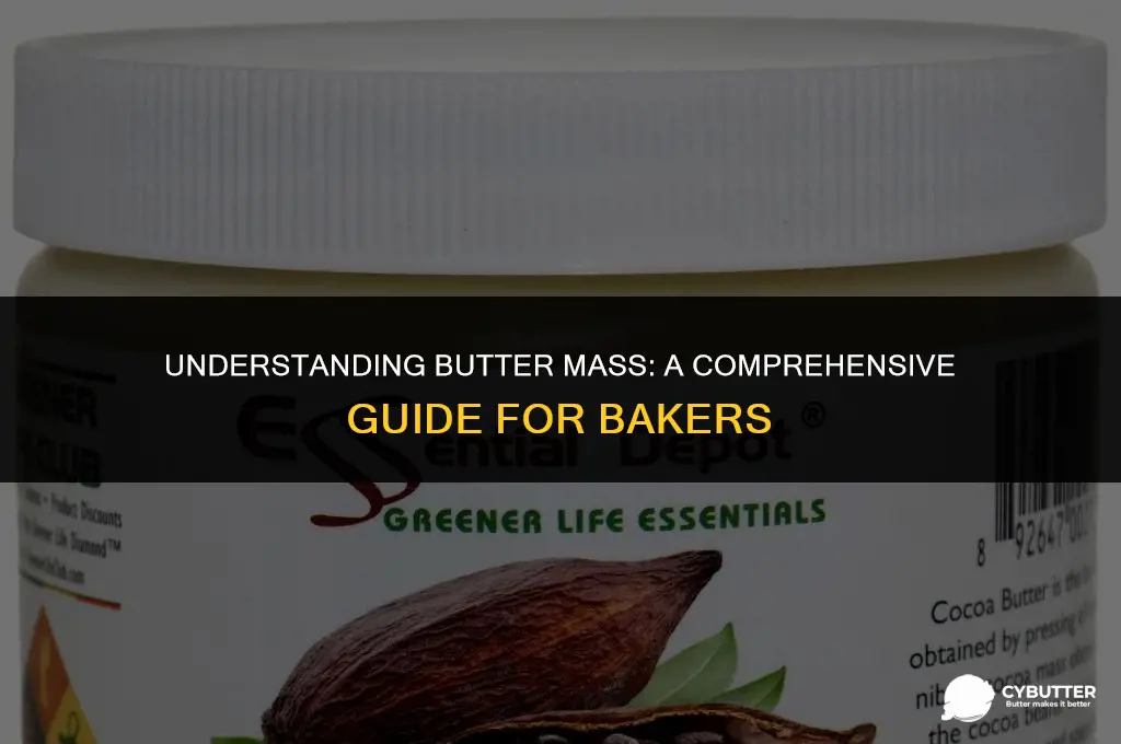 what is the mass of butter