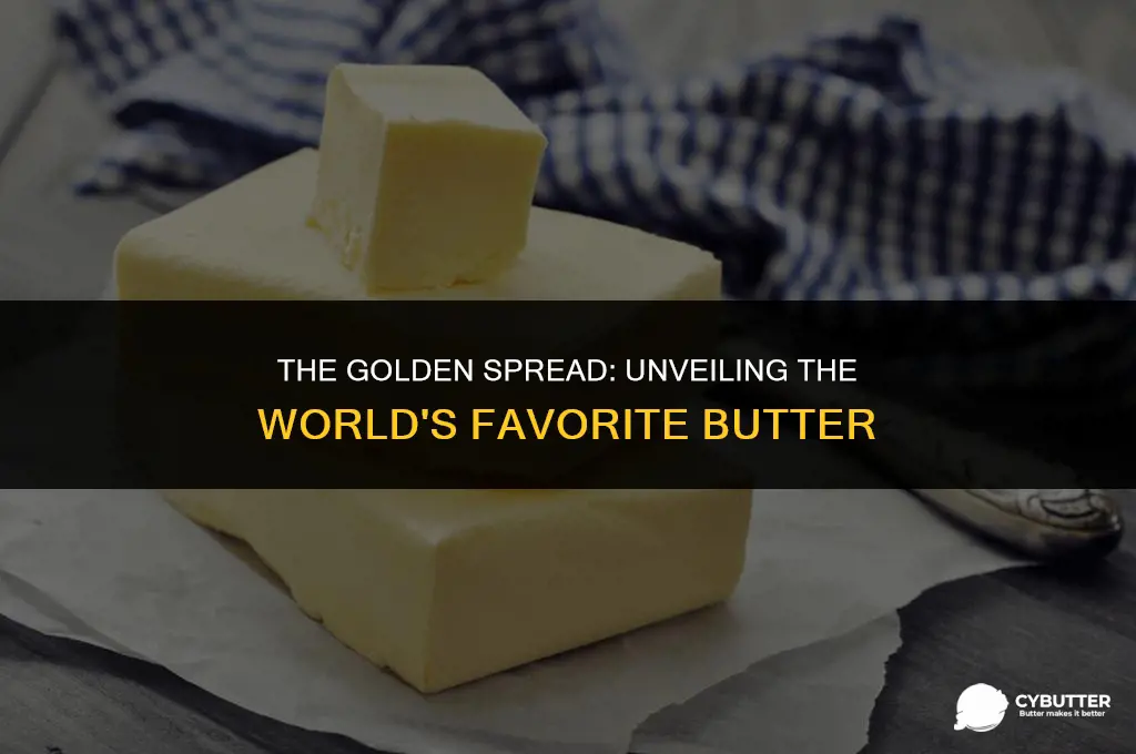 what is the most popular butter