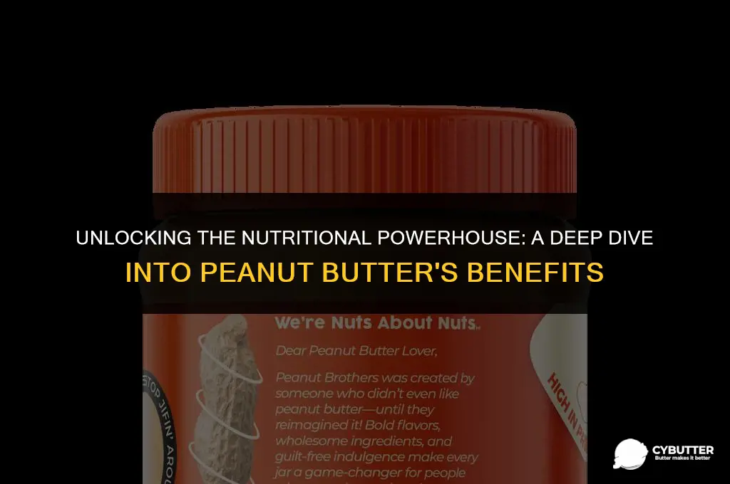 what is the nutritional value of peanut butter