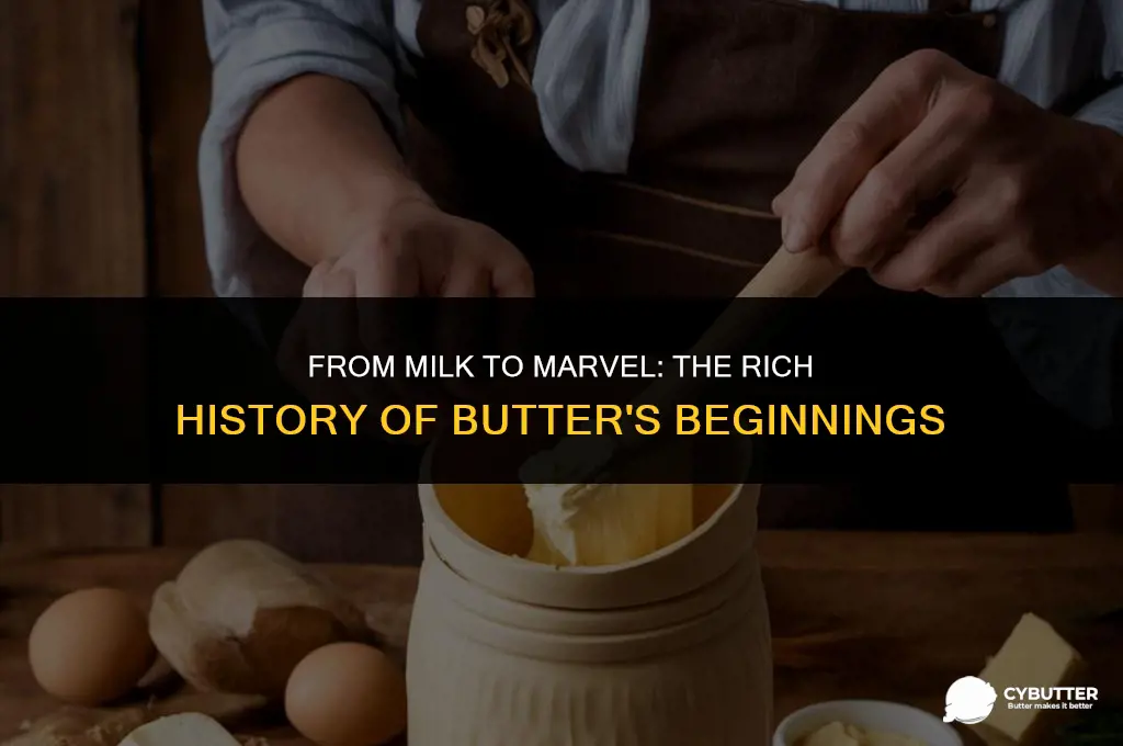 what is the origin of butter