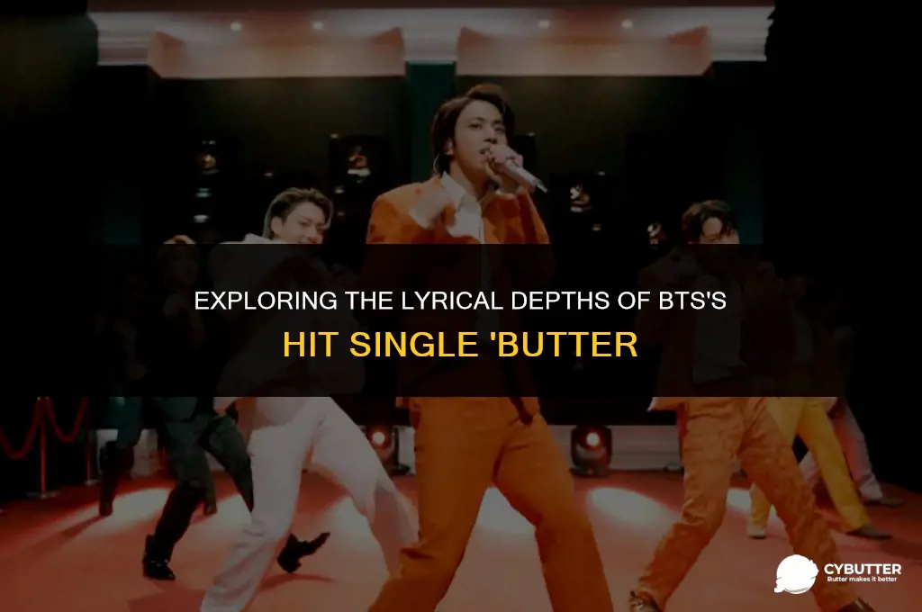 what is the song butter about