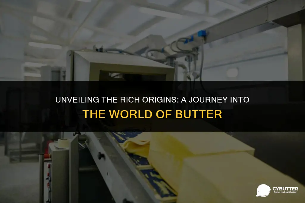 what is the source of butter