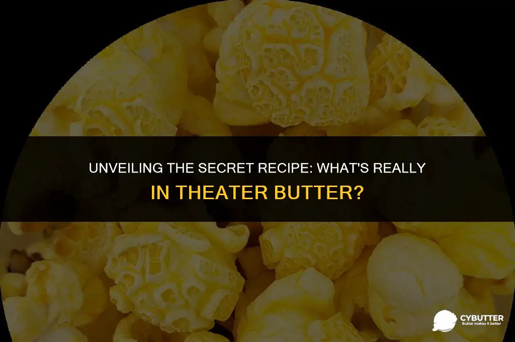what is theater butter made of