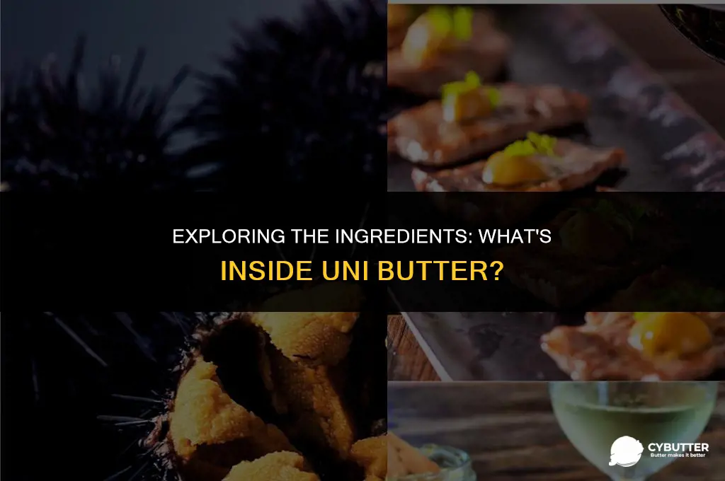 what is uni butter made of