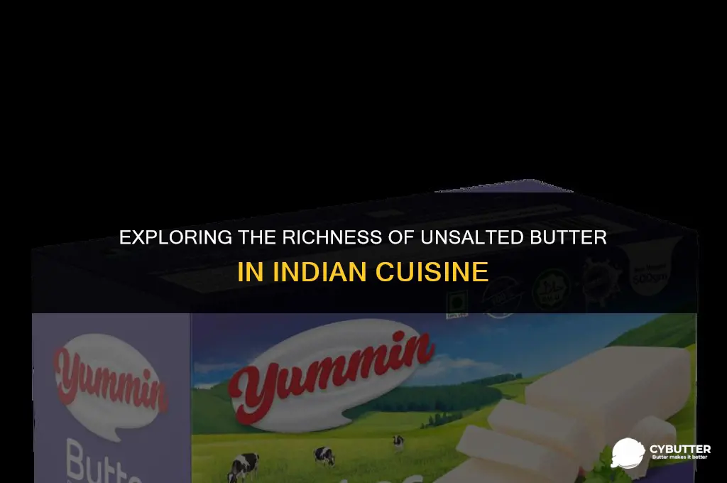 what is unsalted butter in india