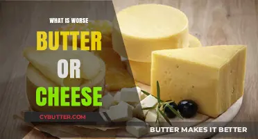 Butter vs. Cheese: Unraveling the Dairy Dilemma for Health-Conscious Eaters