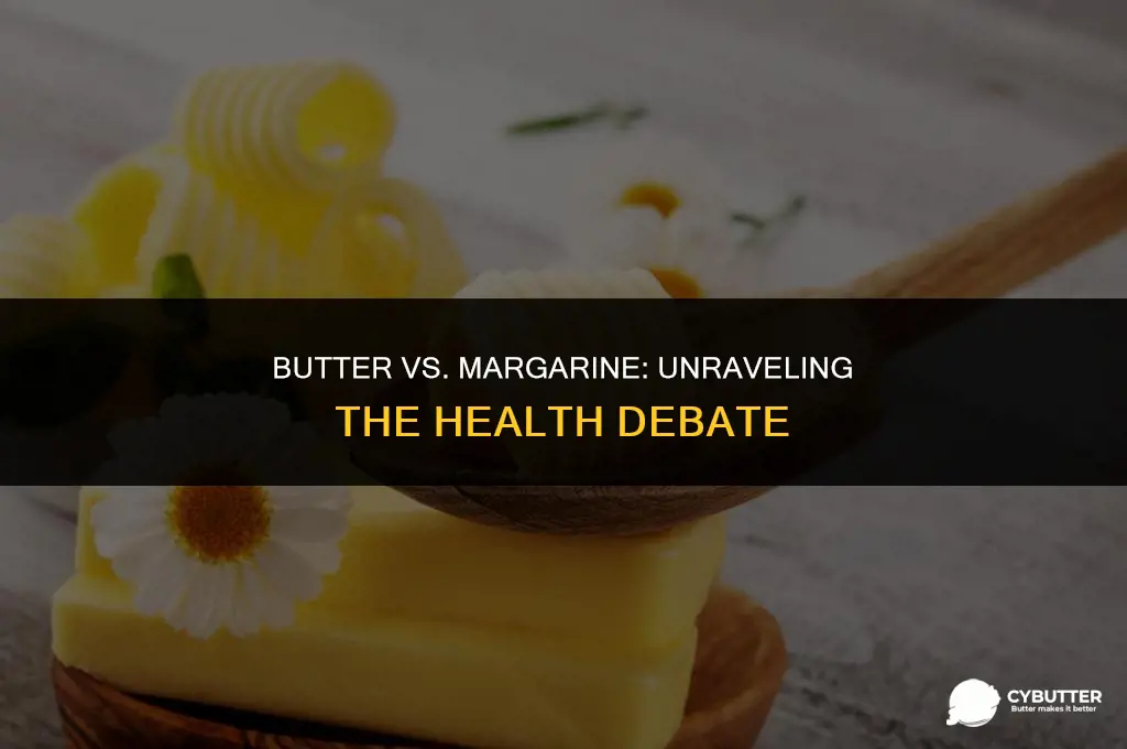 what is worse butter or margarine