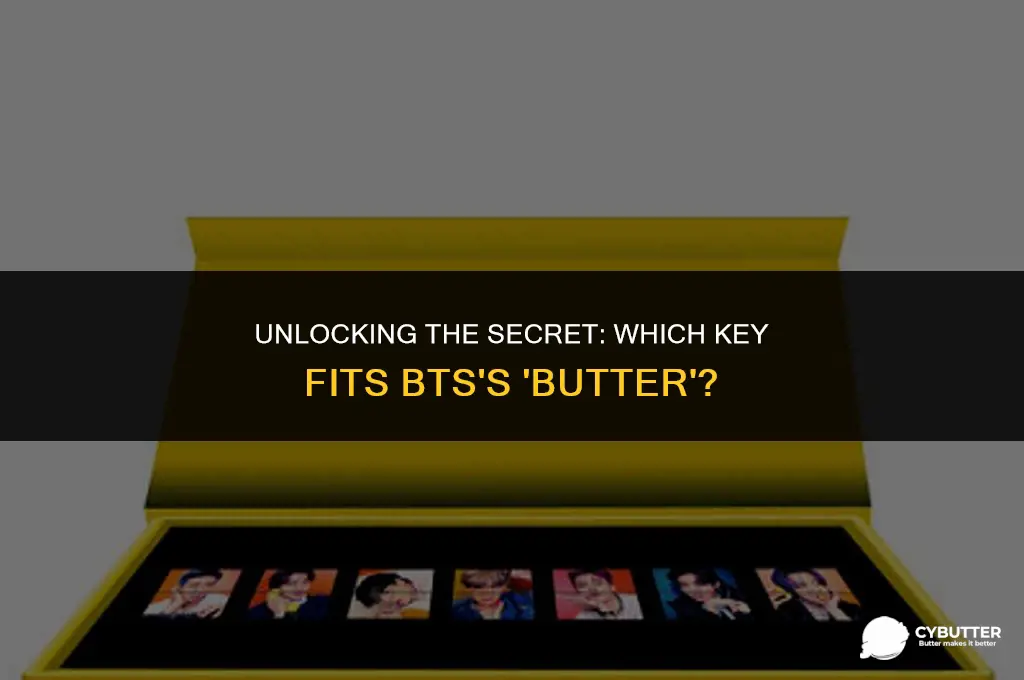 what key is bts butter in