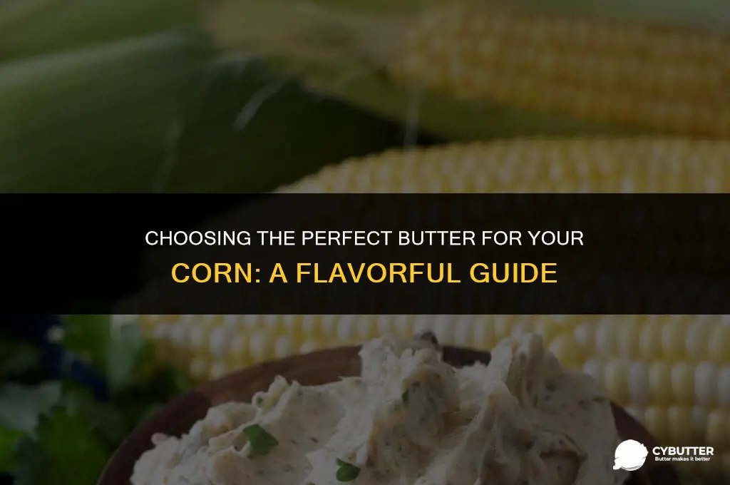what kind of butter for corn