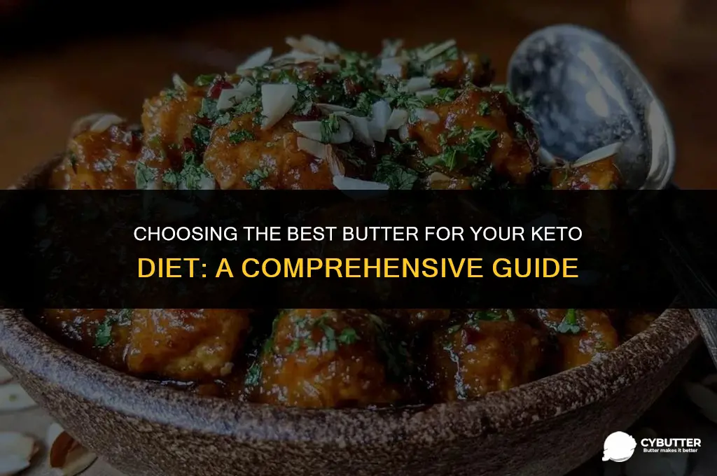 what kind of butter for keto